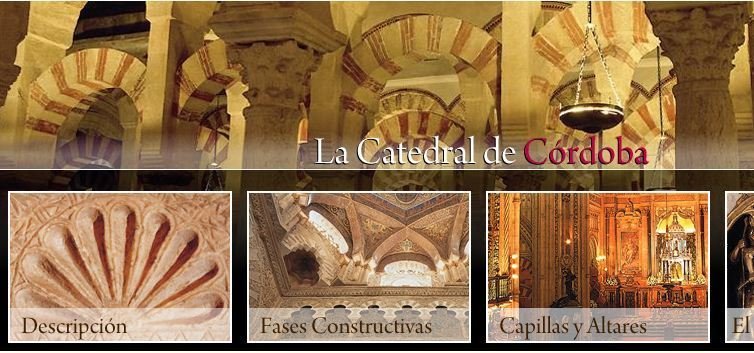 Página web de la Catedral de Córdoba