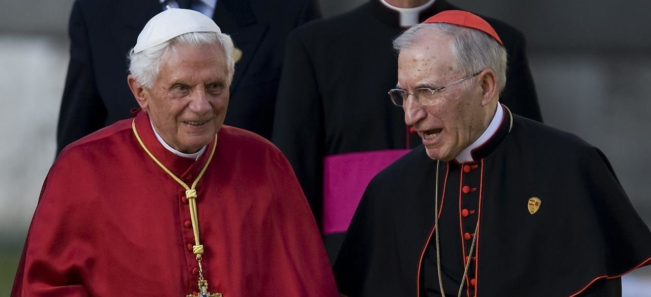 Rouco Varela con Benedicto XVI.