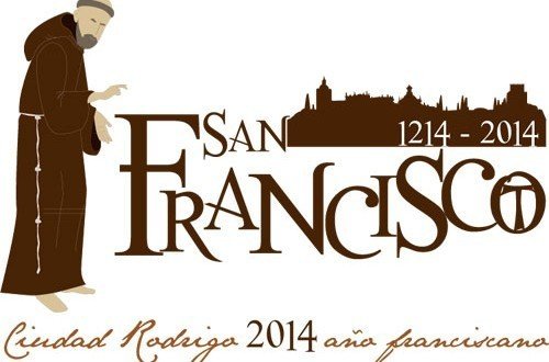 Logo del Año Franciscano de la Diócesis de Ciudad Rodrigo. 