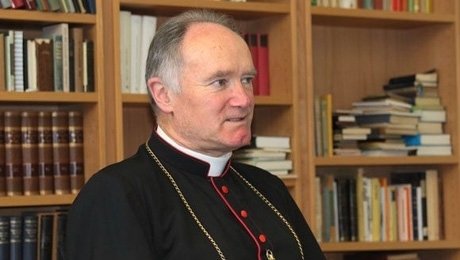 El obispo Bernard Fellay. 