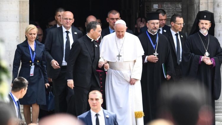 Papa Francisco visita Bulgaria (ANSA)