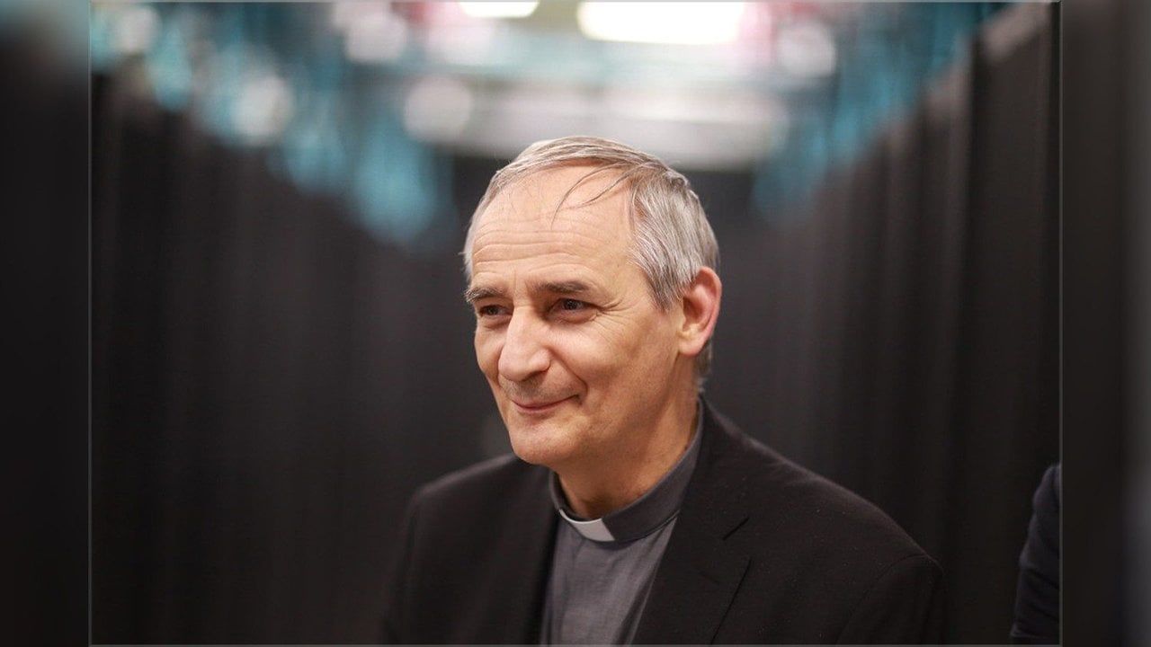 Cardenal Matteo Zuppi,  residente de la Conferencia Episcopal Italiana. (Vatican News).