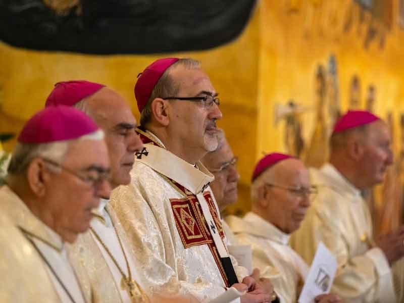 El cardenal Pizzaballa, patriarca latino de Jerusalén.