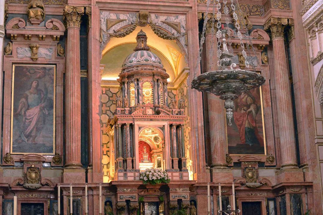 El retablo mayor de la catedral de Córdoba