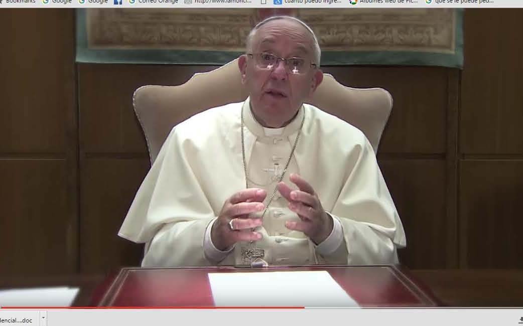 Francisco en "el vídeo del Papa". 