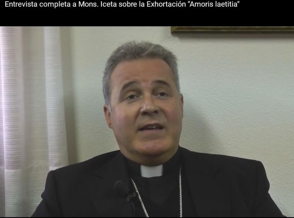Mario Iceta, presidente de la Subcomisión de Familia y Vida de la Conferencia Episcopal. 