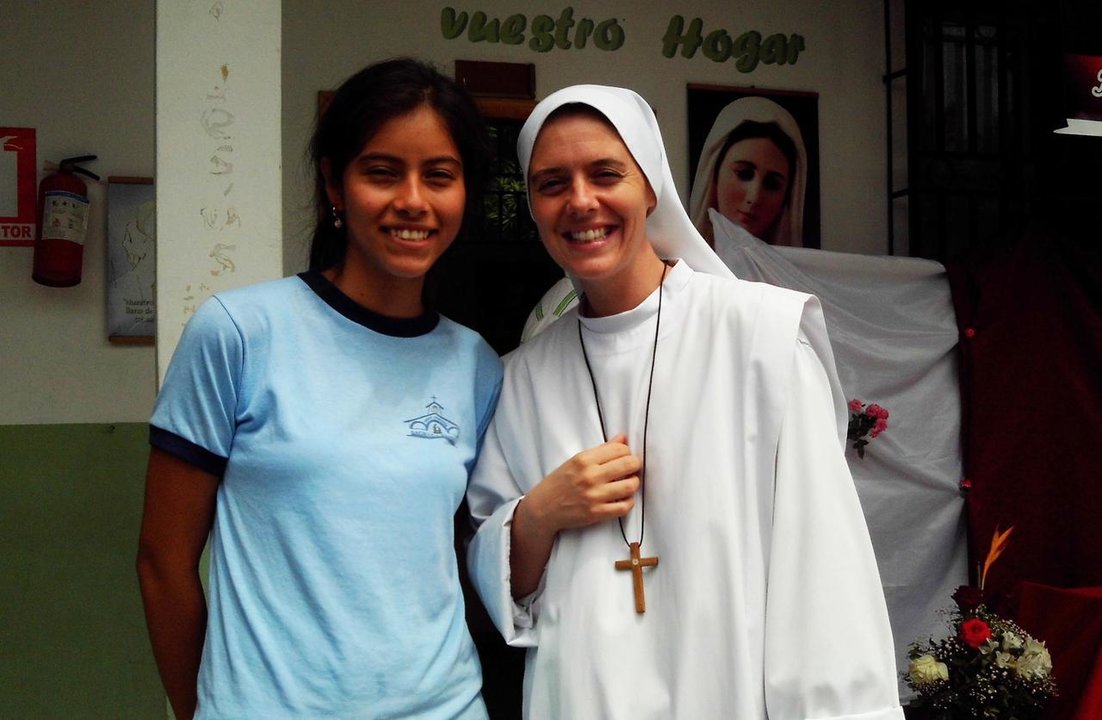 La hermana Clare Crockett fallecida en el terremoto de Ecuador. 