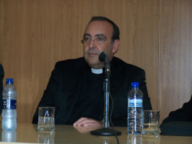 El sacerdote Alfonso Sánchez Rey. 