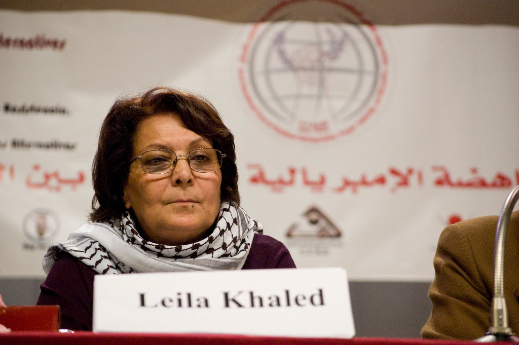 Leila Khaled. 