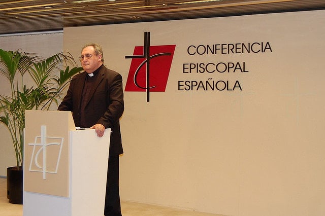 José María Gil Tamayo, portavoz de la Conferencia Episcopal