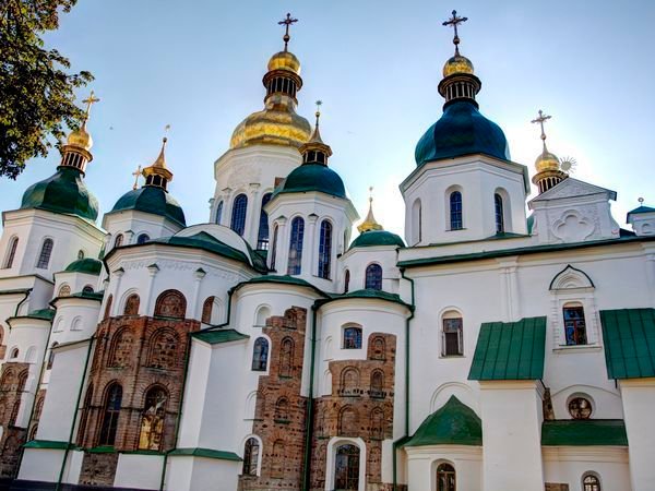 Catedral de Santa Sofía en Kiev. 