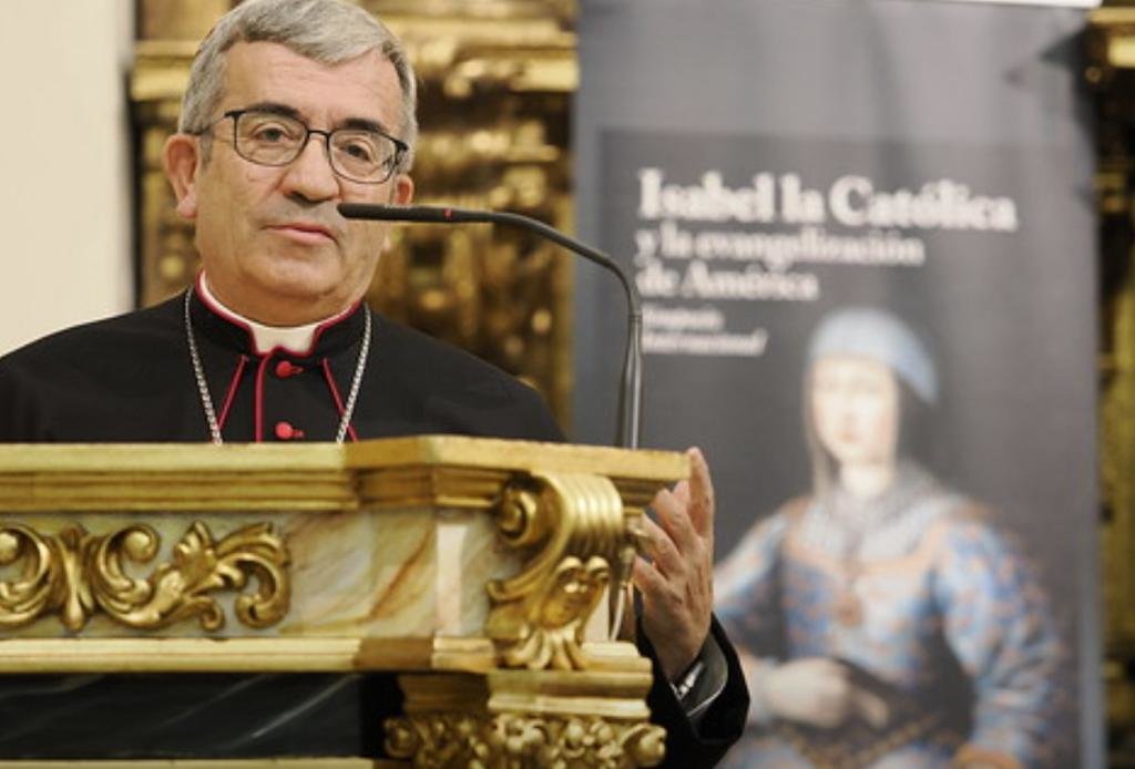Mons. Luis Argüello, doctor Honoris Causa por la Universidad Católica de Nueva España.